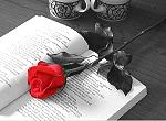 Un libro y una rosa