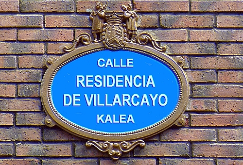 Nueva calle en Bilbao, dedicada a la Residencia de Villarcayo